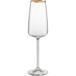 Sektglas 1975 - Gold Klar/Gold ca. 210ml