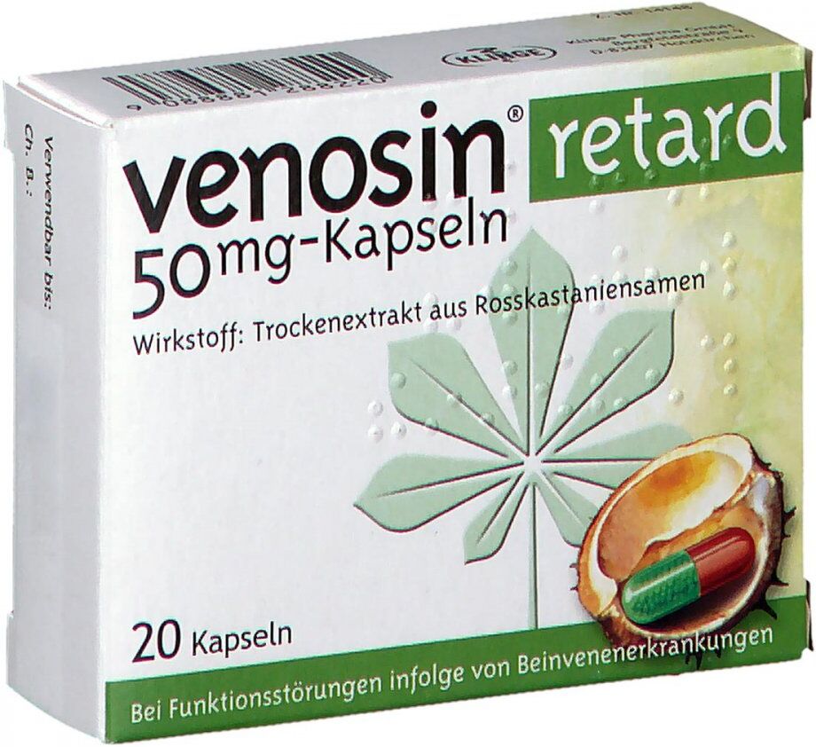 Venosin retard 50 mg Kapseln 20stk