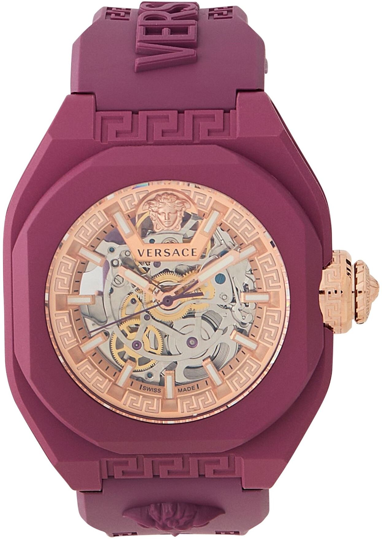 Versace Reloj de pulsera Hombre Morado -- Hombre