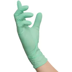 MCD Medical Care Dental GmbH 1000 Nitras MINT WAVE Nitrilhandschuhe | Gr. S | mint | Einweghandschuhe