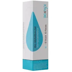 Bio Müllbeutel Bio4Pack, kompostierbar 10 L 10 Stück Stärke: ca. 15 my, 10 Stück/Packung, 430x440 mm