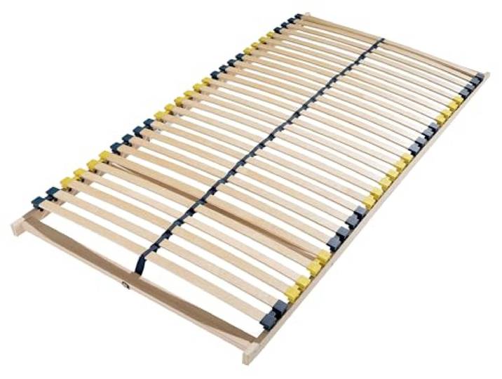 Sleepneo Stabiler Lattenrost 120x200, 28 Latten, Lattenrahmen aus Buche, 7 Komfortzone, Federholzrahmen Made in Germany, Lattenrost starr, Lattenrahmen 120x200 hohe Traglast bis 150Kg