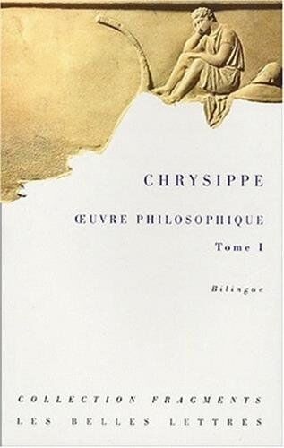 Chrysippe - Oeuvre philosophique - Preis vom 11.10.2026 03:10:56 h