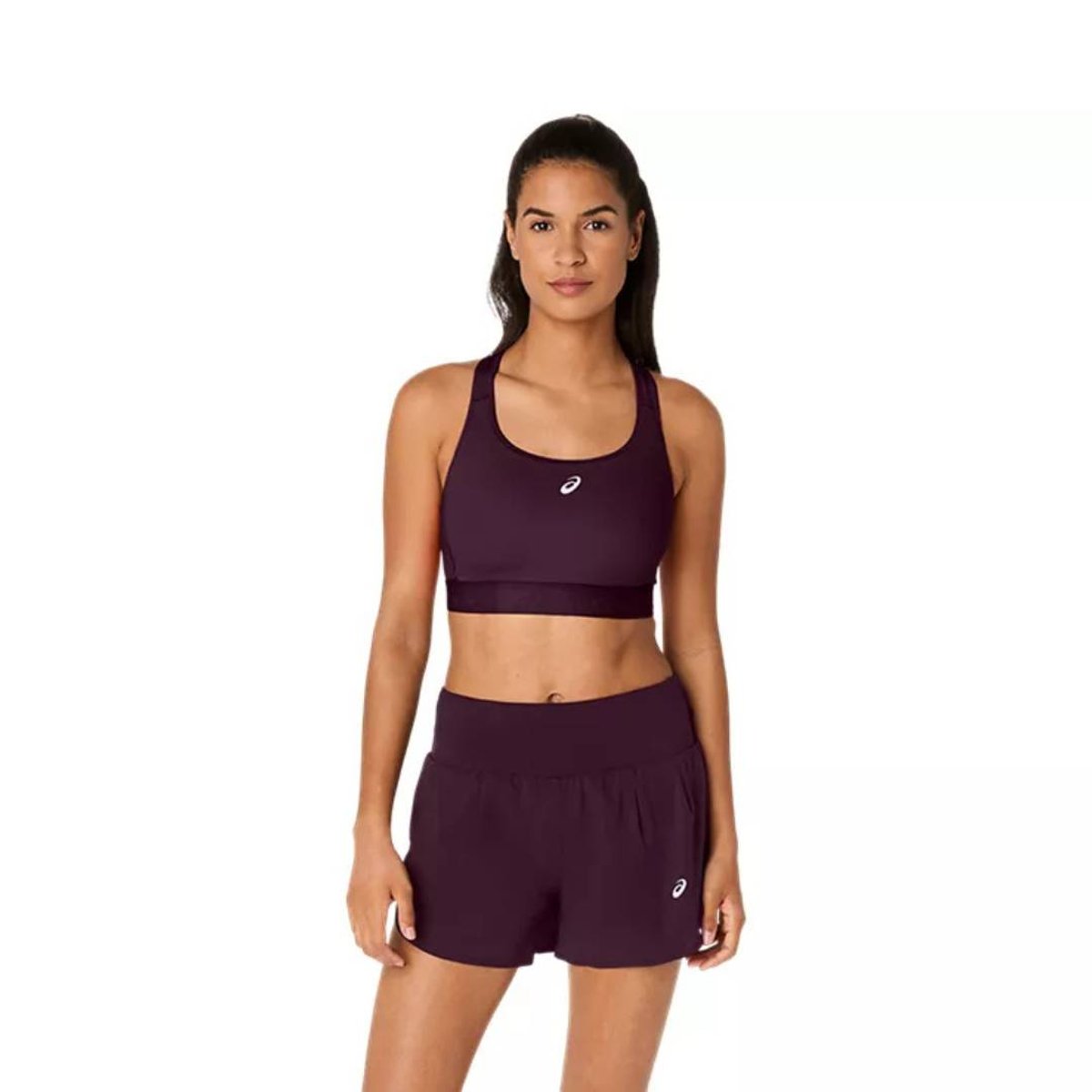 Sutiã Asics Road Compression Borgonha, Tamanho S Mulher