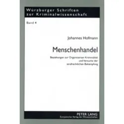 Menschenhandel, Fachbücher von Johannes Hofmann