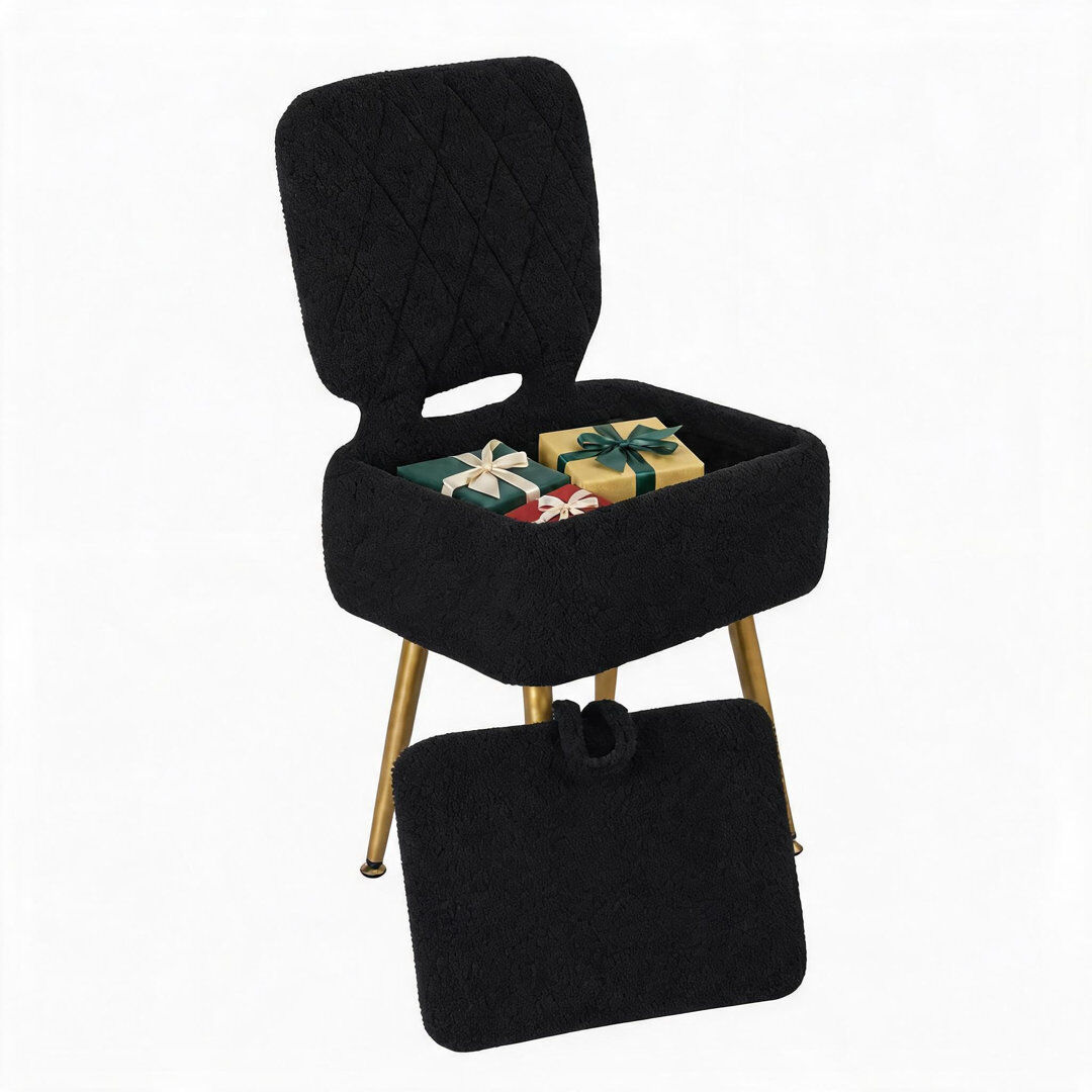 Canora Grey London Boutique Office Chair Black 40.4cm W X 29cm D