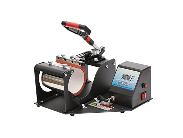 LLOOPK Becher Isolierbecher Wärmeübertragung Backbecher Machine Multifunktionale Wärmeübertragungsmaschinenausrüstung Heiße Tasse Maschinendruck