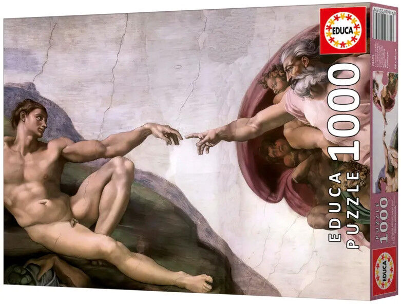 EDUCA BORRAS Puzzle 1000 pcs La Création de l'Homme - Educa