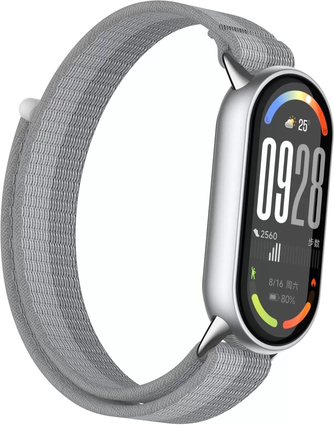 INF Nylon Armband für Xiaomi 10/9/8: Komfort, Stil & Vielseitigkeit Dunkelgrau