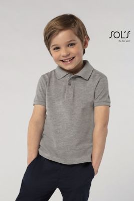 Polo bambino Perfect 100% Cotone Regular, maniche corte Personalizzate o neutre Sol's