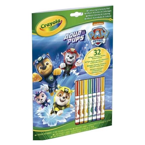 Crayola Mal- und Aktivitätenbuch Paw Patrol (071662069186)