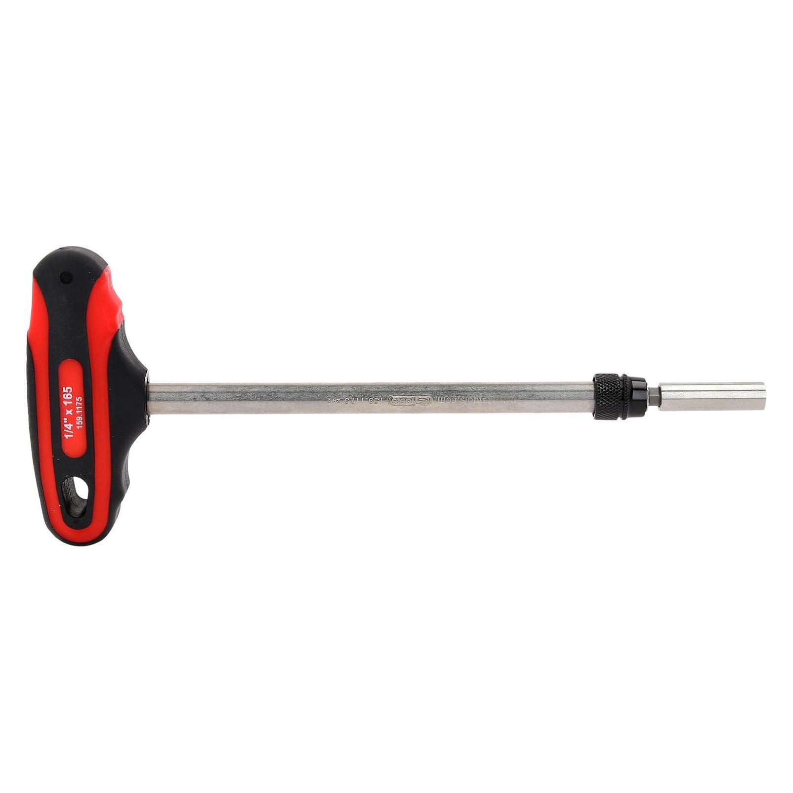 KS Tools 159.1175 1/4" Teleskop-Bithalter mit T-Griff (159.1175)