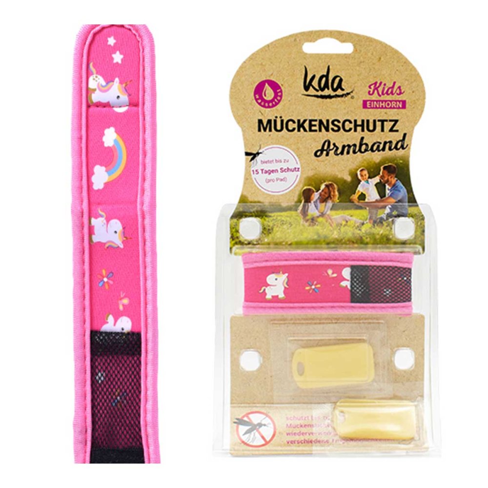 KDA Pharmavertrieb Arndt GmbH Mückenschutz Armband Kinder Einhorn 16313818