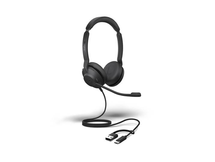 Jabra Evolve2 30 SE MS Duo Casque filaire USB-C / USB-A