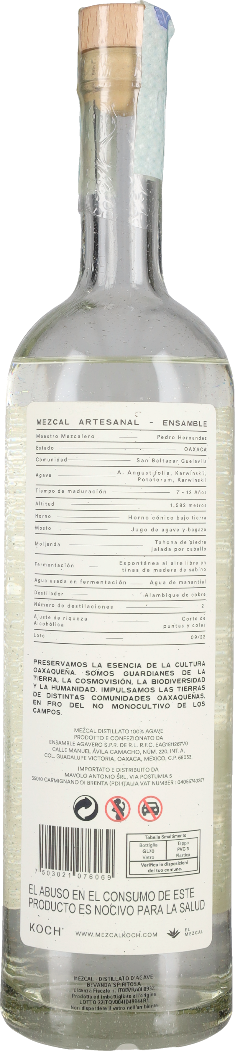 Koch Mezcal Artesanal 'Ensamble 4'