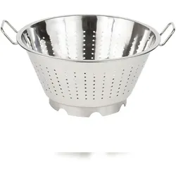 Louis Tellier - Konisches Sieb aus Edelstahl mit Fuß - 36 cm - 2 Griffe - LT2115