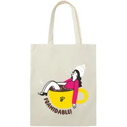 Tchibo - Baumwolltasche "Foamidable"
