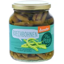 NurPuur Brechbohnen demeter 340g