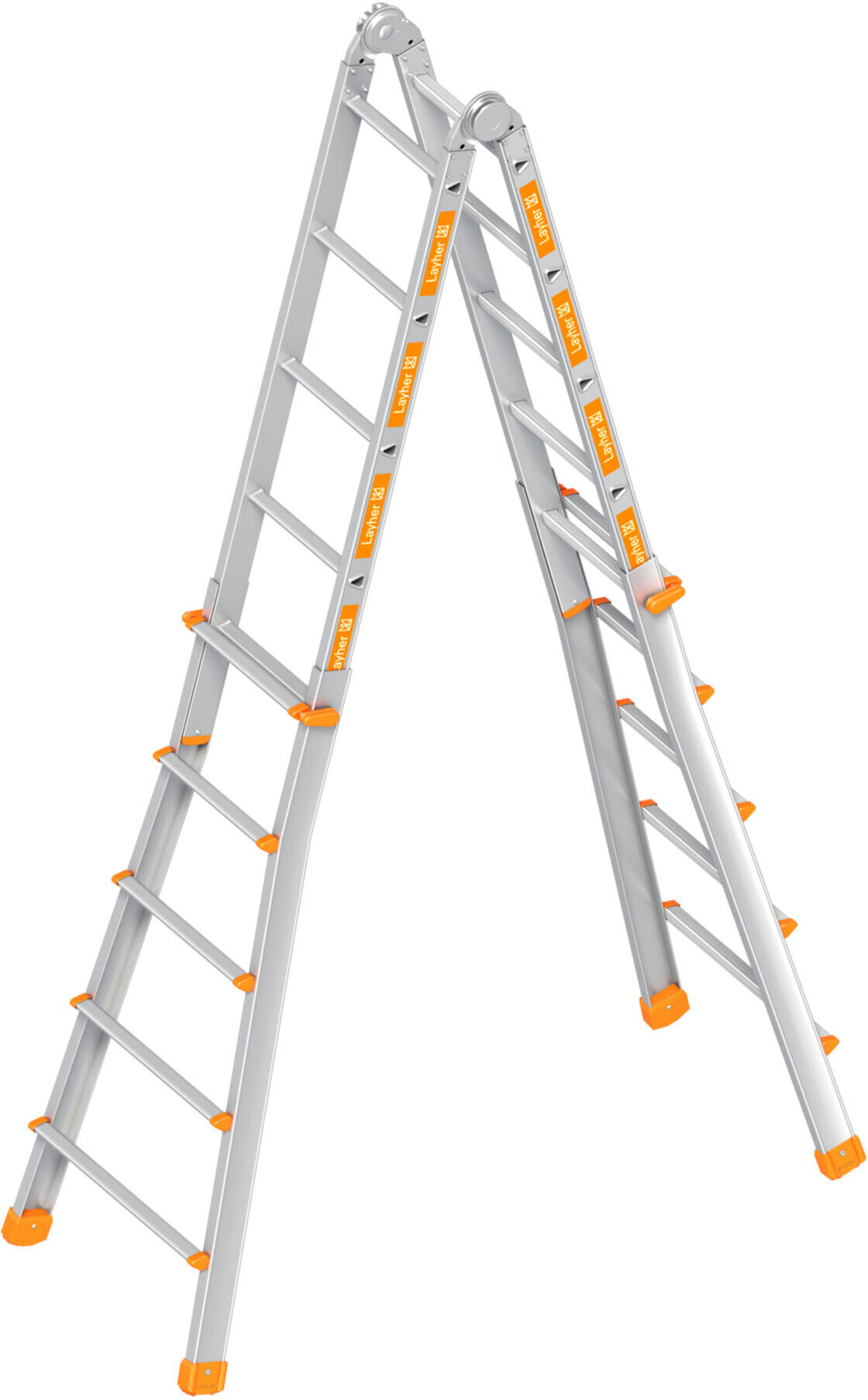 Layher Teleskopleiter TOPIC 1058 4x5 Sprossen (1058020)
