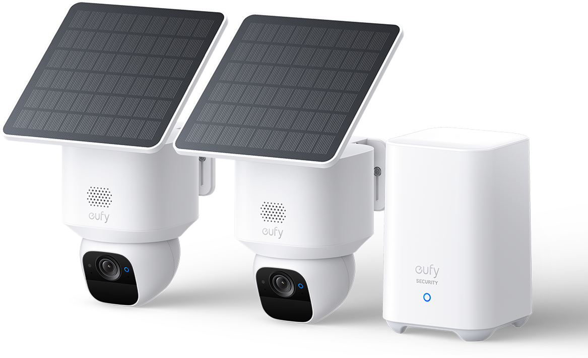 eufyCam Solo E30 2-Kamera-Set und Anker eufy HomeBase™ S280