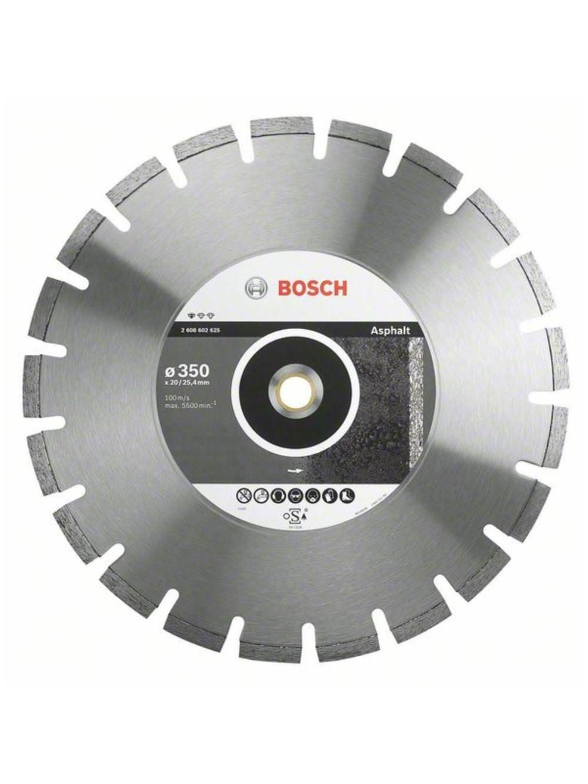 Bosch Diamond Cutting Disc for Asphalt 300 mm