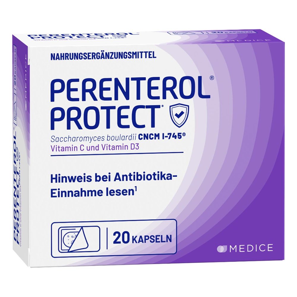 MEDICE Arzneimittel Pütter GmbH&Co.KG Perenterol Protect Kapseln 19692710