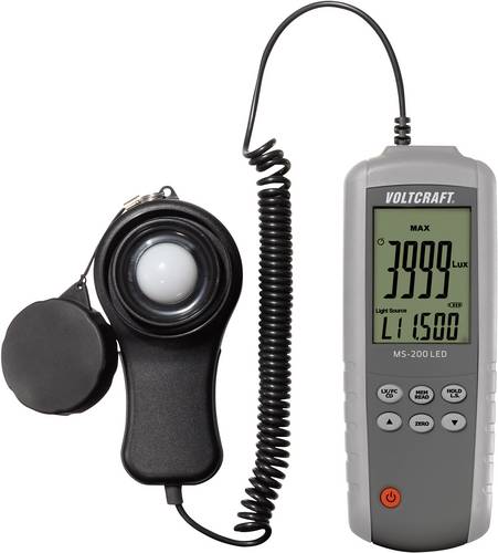 VOLTCRAFT MS-200LED MS-200LED LED-Luxmeter 0 - 400000 lx