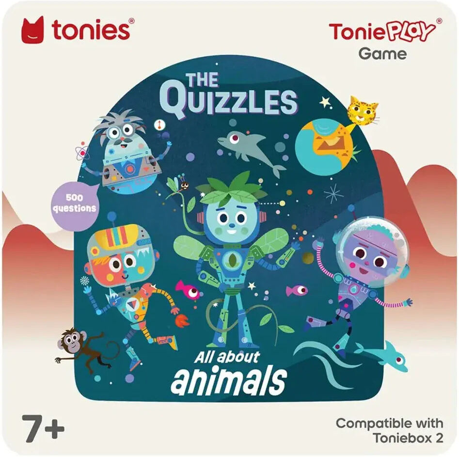 Toniebox Tonies Tonieplay The Quizzles: All About Animals for Kids, Ages 7+