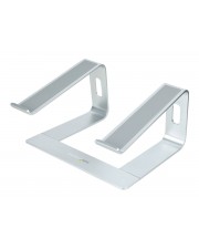 StarTech.com Laptop Stand for Desk 5kg/11lb Aluminum Silver Ergonomic Notebook-Ständer 13" 17" Silber (LAPTOP-STAND-SILVER)