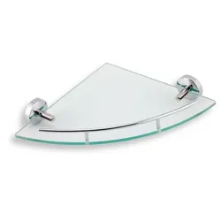 Novaservis Eckregal Metalia 11 Chrom Metall, Glas 0158.0