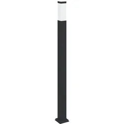 vidaXL Pollerleuchte 110 cm Schwarz IP44
