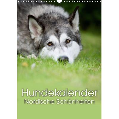 Hundekalender - Nordische Schönheiten (Wandkalender immerwährend DIN A3 hoch)