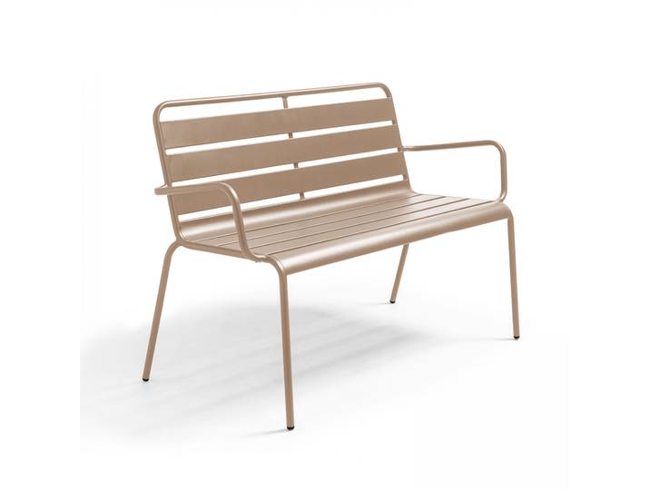 Oviala - Banc de jardin en métal