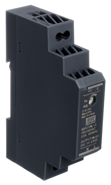 MeanWell HDR-15-24 Power Supply 0,63A