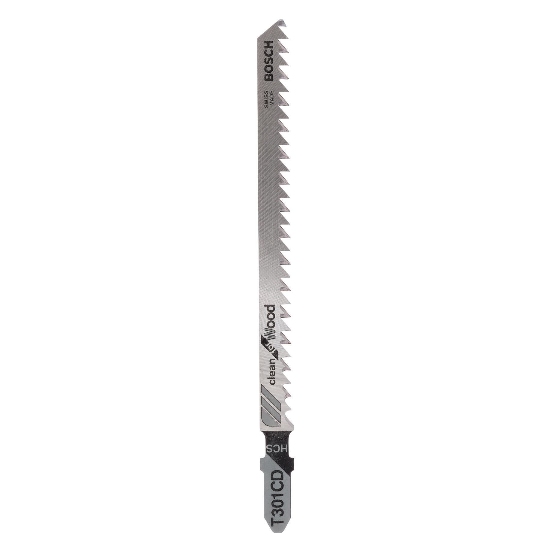 Bosch Zubehör Stichsägeblatt HCS, T 301 CD Clean for Wood (2609256725)