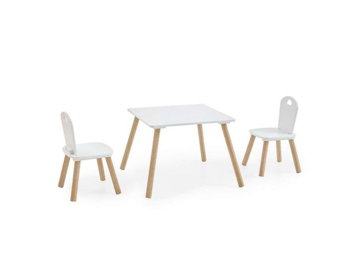Mid.you Kindersitzgruppe, Weiß, 55x43x55 cm, FSC Mix, Kinderzimmer & Jugendzimmer, Kindermöbel, Kindersitzmöbel & Kindertische, Kindersitzgruppen