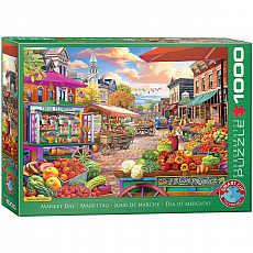eurographics Puzzle - Markttag - 1000 Teile 301145