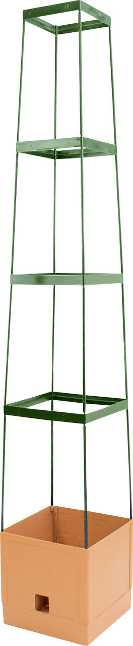 Bio Green BioGreen Pflanzturm Maxitom Kunststoff 150 x 25 cm terrakotta-grün mit Bewässerung