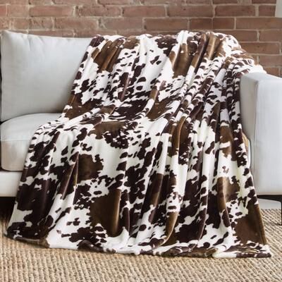Lucky Brand Cattle Call Plush Blanket
