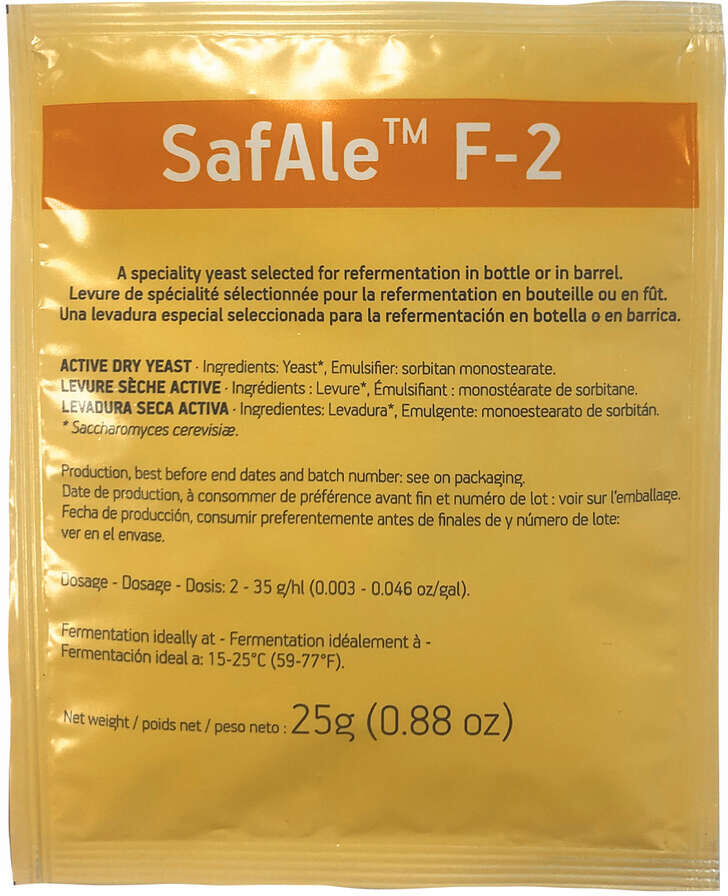 Fermentis Lievito secco  SafAle F-2 (25 g)
