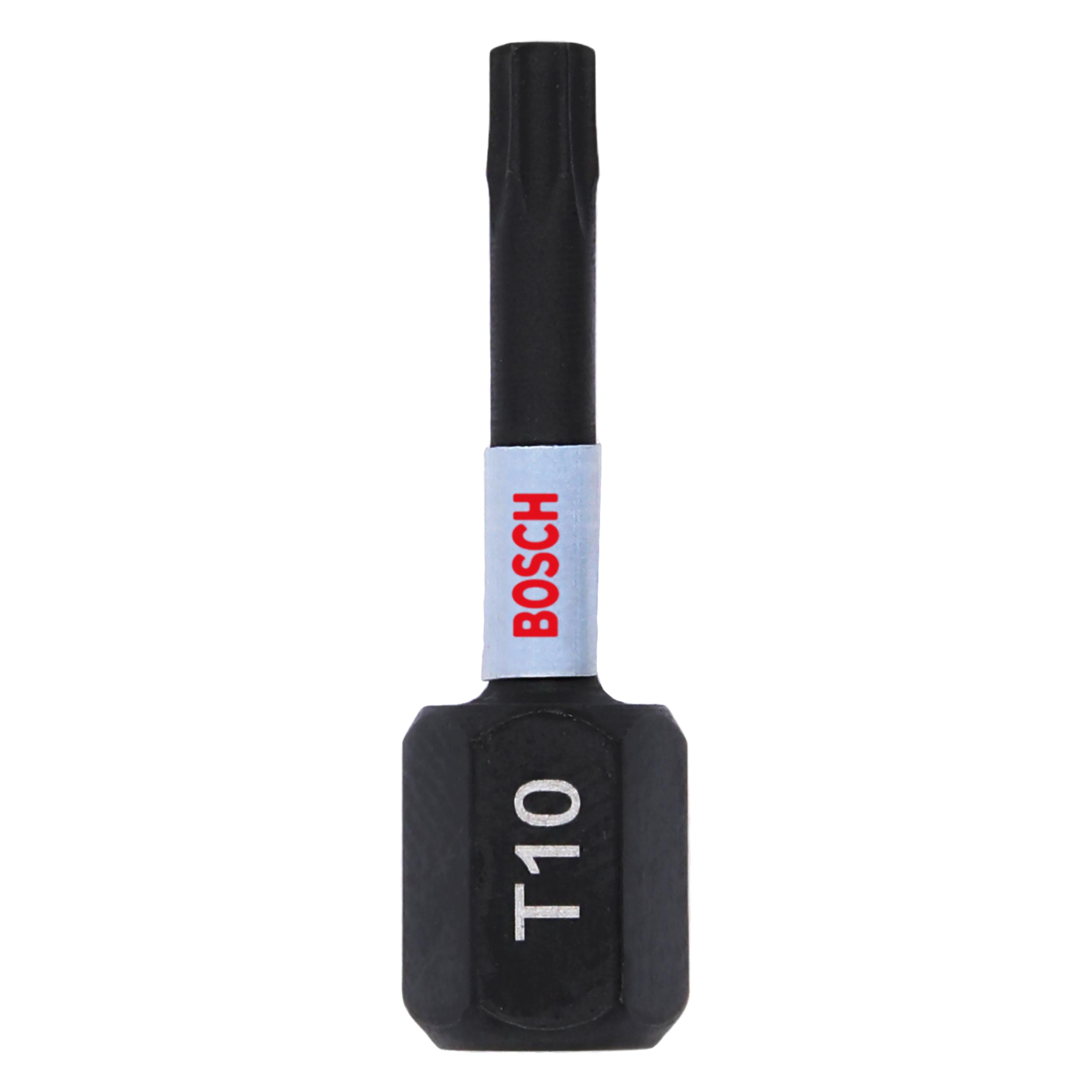 Bosch Professional Zubehör PRO Torx Impact Bit, T10, 25 mm, 2-tlg. (2608522472)