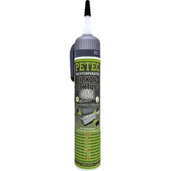 Petec Hochtemperatursilikon Matic schwarz 200 ml Automatikdose