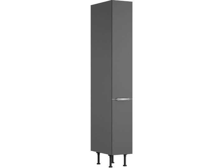 Apothekerschrank KOCHSTATION KS-Aken , grau (anthrazit), B:30cm H:211,8cm T:58,4cm, Schränke, Apothekerschrank