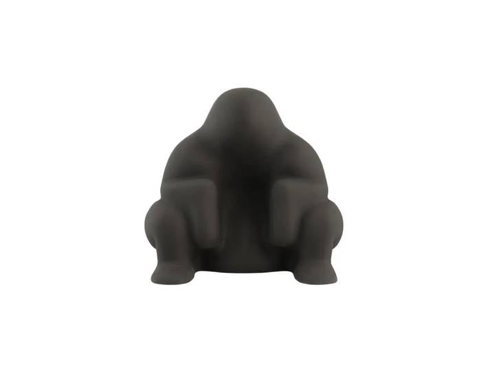 Alessi Bloque-porte Dédé noir