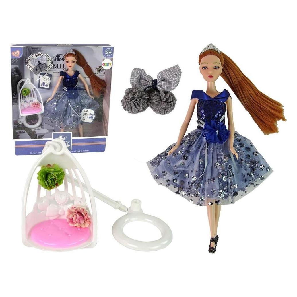 Lean Toys Babypuppe Emily Swing Flowers (37387051)