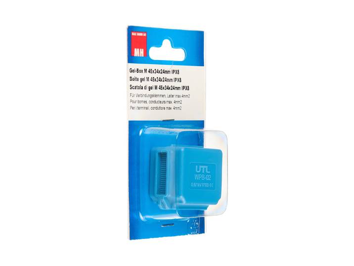 Max Hauri Gel-Box M 45x34x24mm ohne Klemme für max. 4mm2 Ipx8