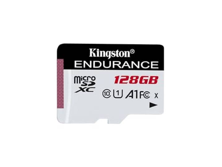 Kingston Sdce/128Gb Sdce High Endurance Microsd-Kaart, 128Gb, Zwart/Wit