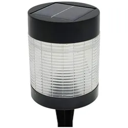 LED Solar Gartenleuchte 100 Lumen - Wetterfest und Energiesparend - Inklusive Akku - Für Garten und Terrasse - Solarleuchte Außenleuchte Energiesparleuchte Solarlampe