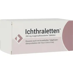 Ichthraletten 200 mg Magesanftresistente Tabletten 168 ST