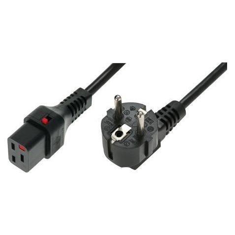 Assmann AC CORD CEE7/7 TO IEC C19 BLACK - 2M (2 m) (IEC-EL262S)